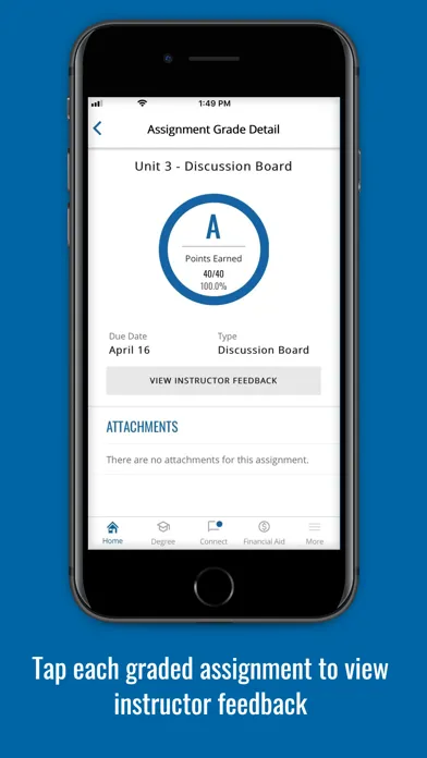 Скриншоты AIU Student Mobile