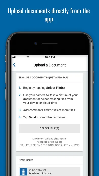 Скриншоты AIU Student Mobile