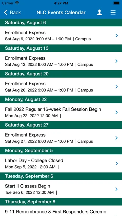 Ảnh chụp màn hình của Alamo Colleges District
