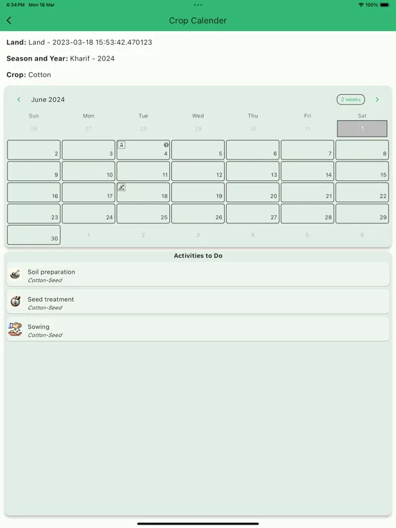 ภาพหน้าจอของ Makara Initiative iPad 