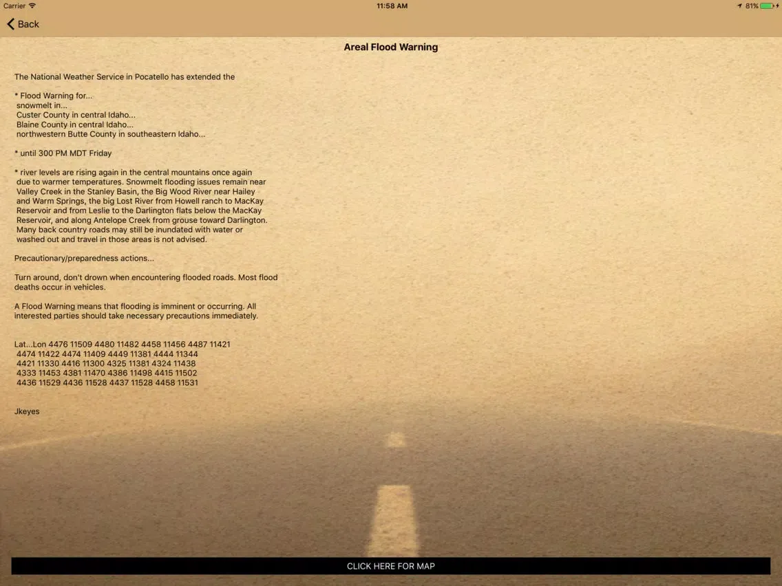 Ảnh chụp màn hình của Dust Storm iPad 