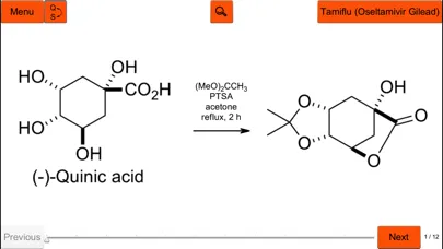 Chemistry By Design: Target Synthesis Database スクリーンショット