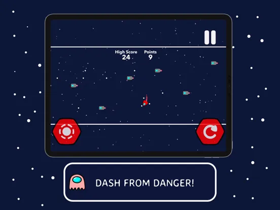 Tangkapan layar Ghost Pilots iPad 