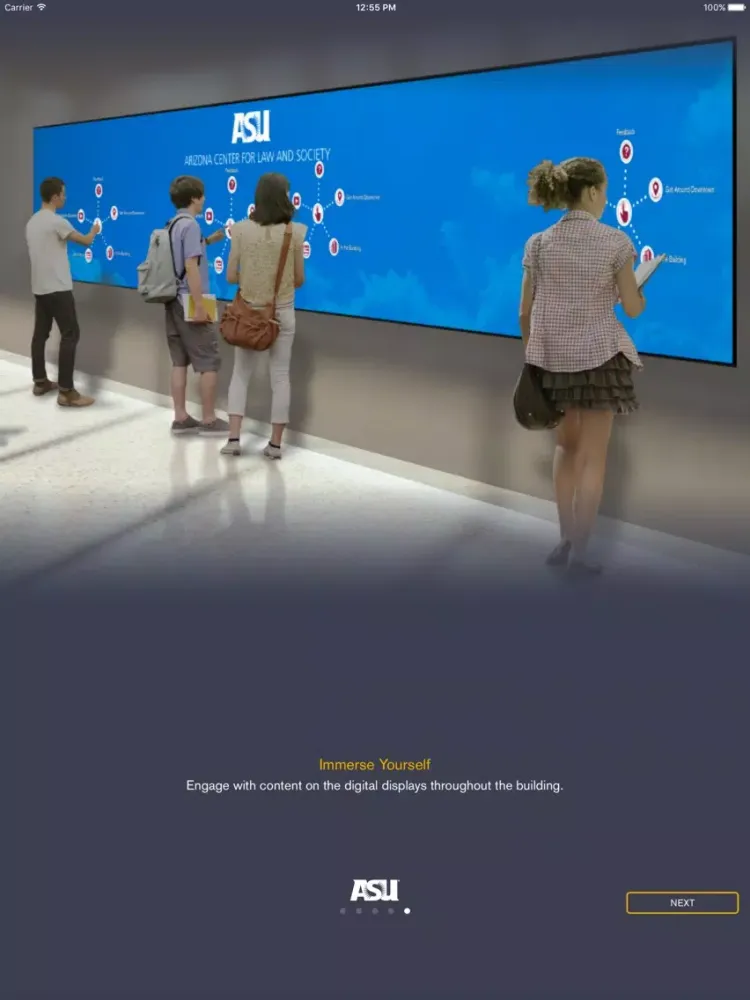 ภาพหน้าจอของ BCLS iPad 