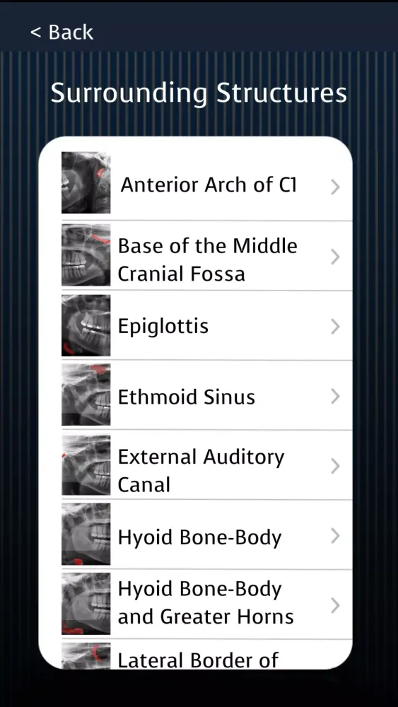 Dental Panoramic Radiology Screenshots