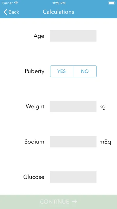 Captures d'écran de Pediatric DKA Protocol