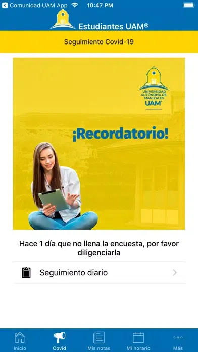 Estudiantes UAM App Screenshots