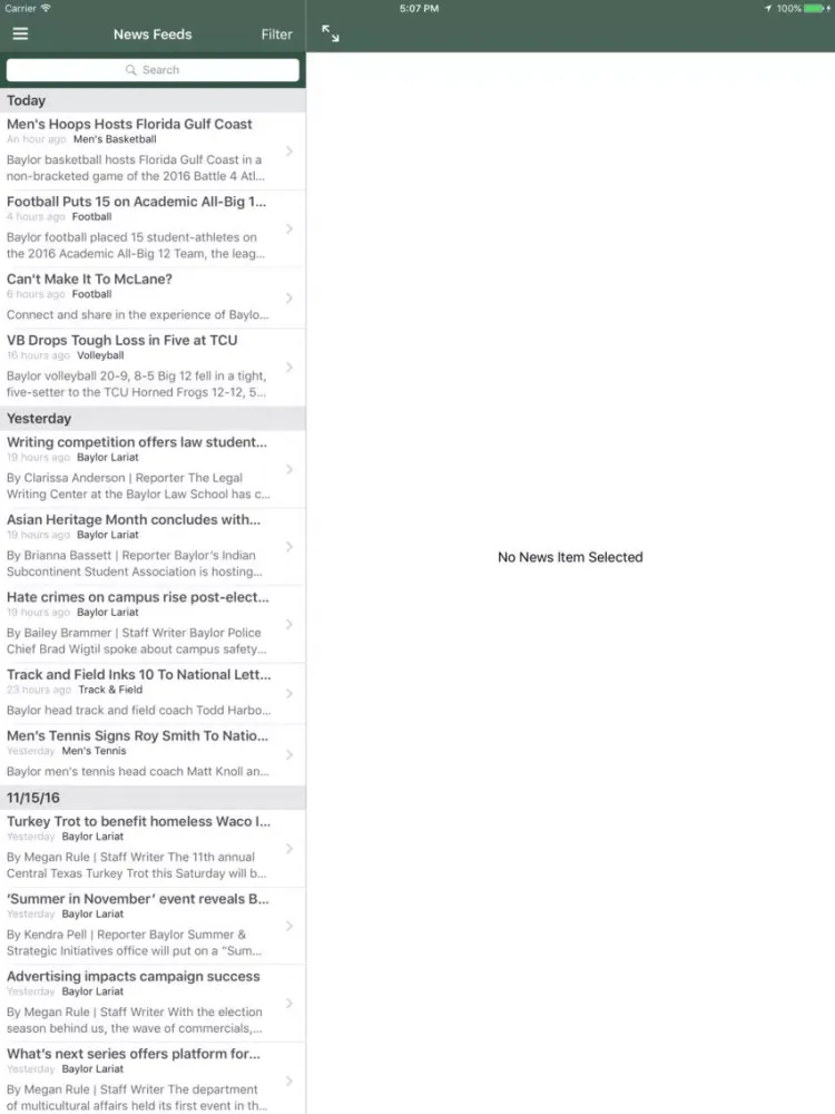 OsoMobile iPad 應用截圖