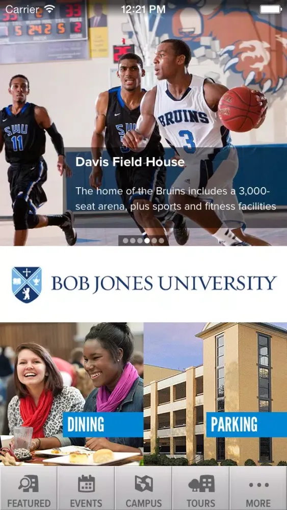 Capturas de pantalla de BJU Campus