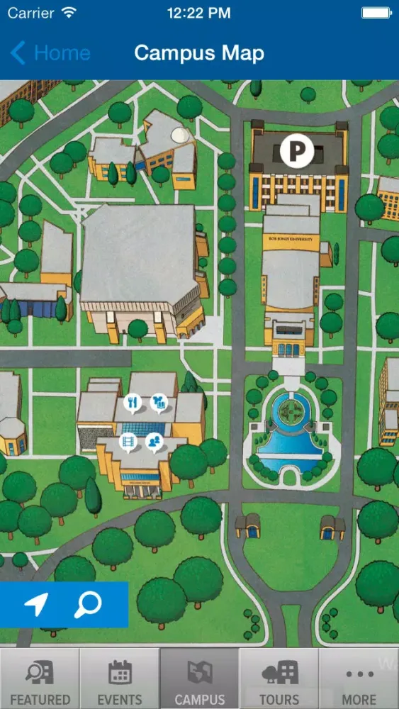 Capturas de pantalla de BJU Campus