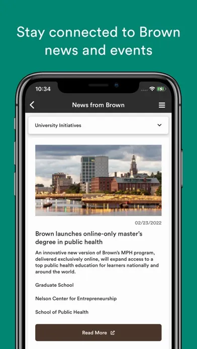 Capturas de pantalla de BrownU