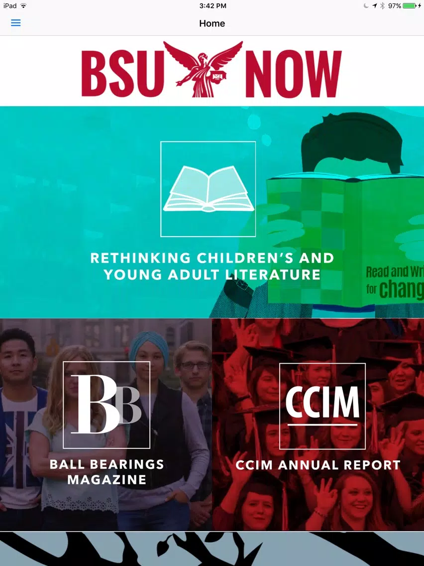 BSU Now iPad  Screenshots
