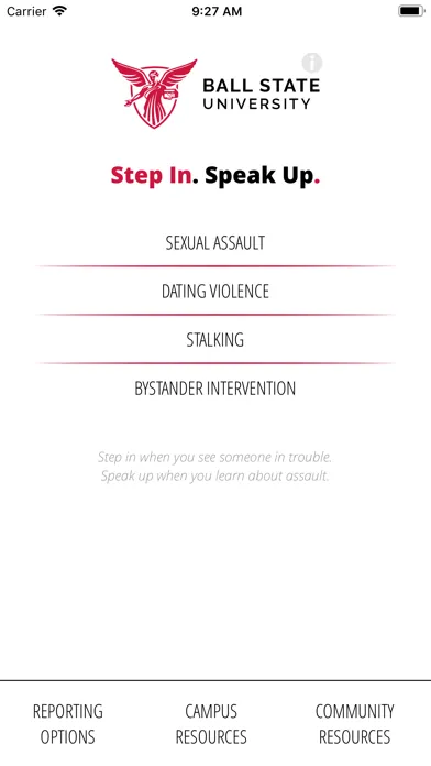 ภาพหน้าจอของ Step In. Speak Up.