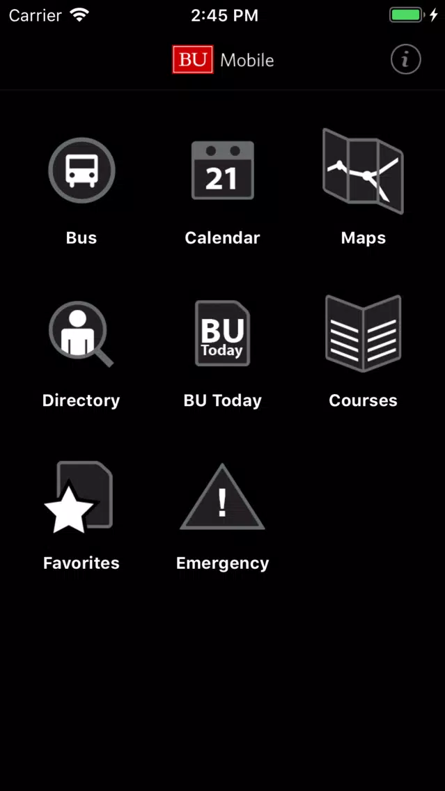 Capturas de pantalla de BU Mobile