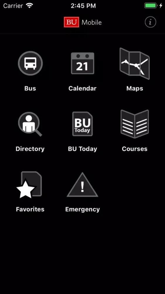 BU Mobile应用截图