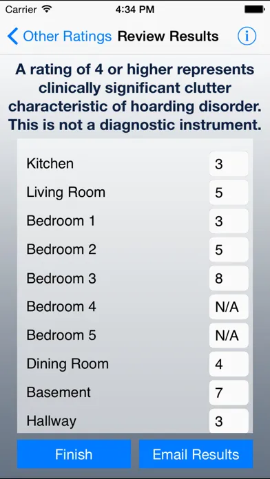 Clutter Image Rating Screenshots