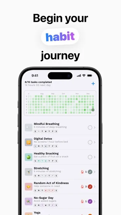 Habit Tracker: Daily Goals Screenshots