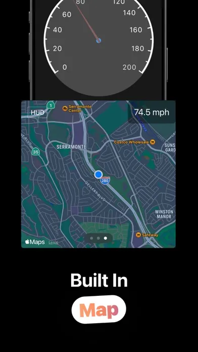 Capturas de pantalla de Speedometer Tracker: Precision