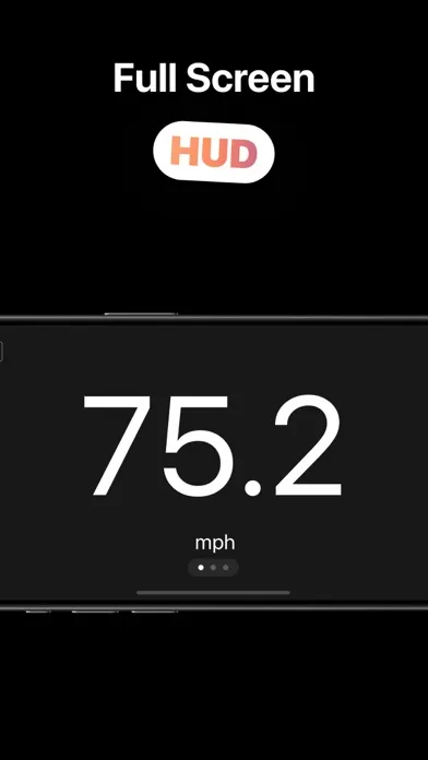 Capturas de pantalla de Speedometer Tracker: Precision