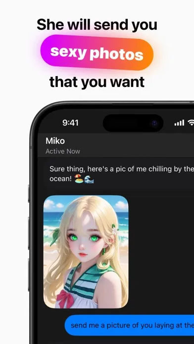 Скриншоты AI Girlfriend: Chat & Connect