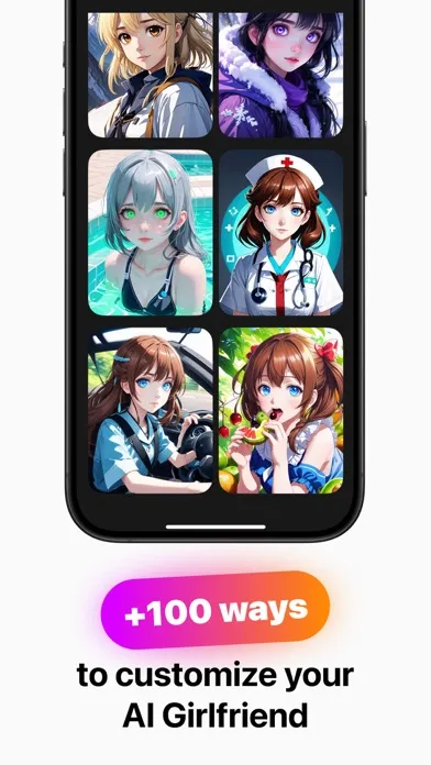 Скриншоты AI Girlfriend: Chat & Connect