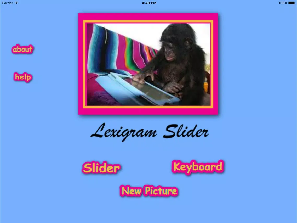 Lexigram Slider iPad  স্ক্রিনশট