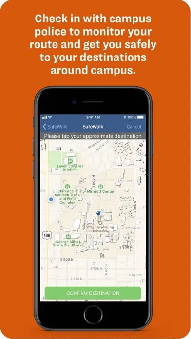 Capturas de pantalla de BYU
