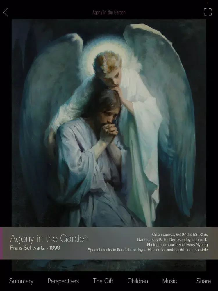 Sacred Gifts: Brigham Young University Museum of Art iPad 应用截图