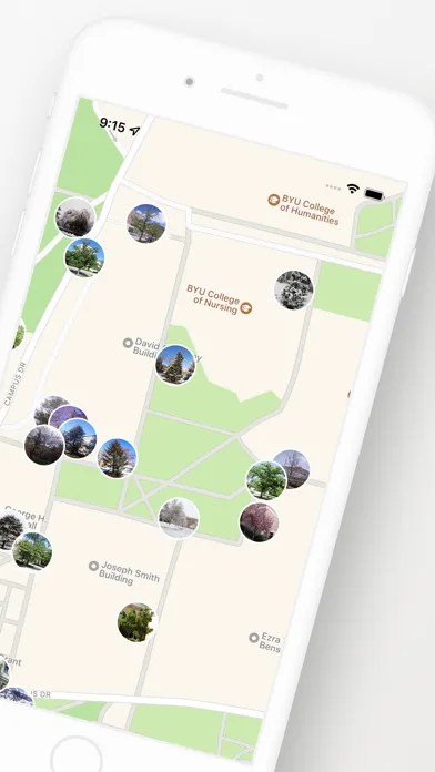Captures d'écran de BYU Tree Tour