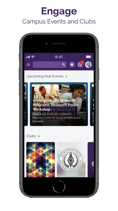 MyCLU Screenshots