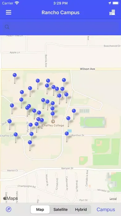 Chaffey College Mobile Screenshots
