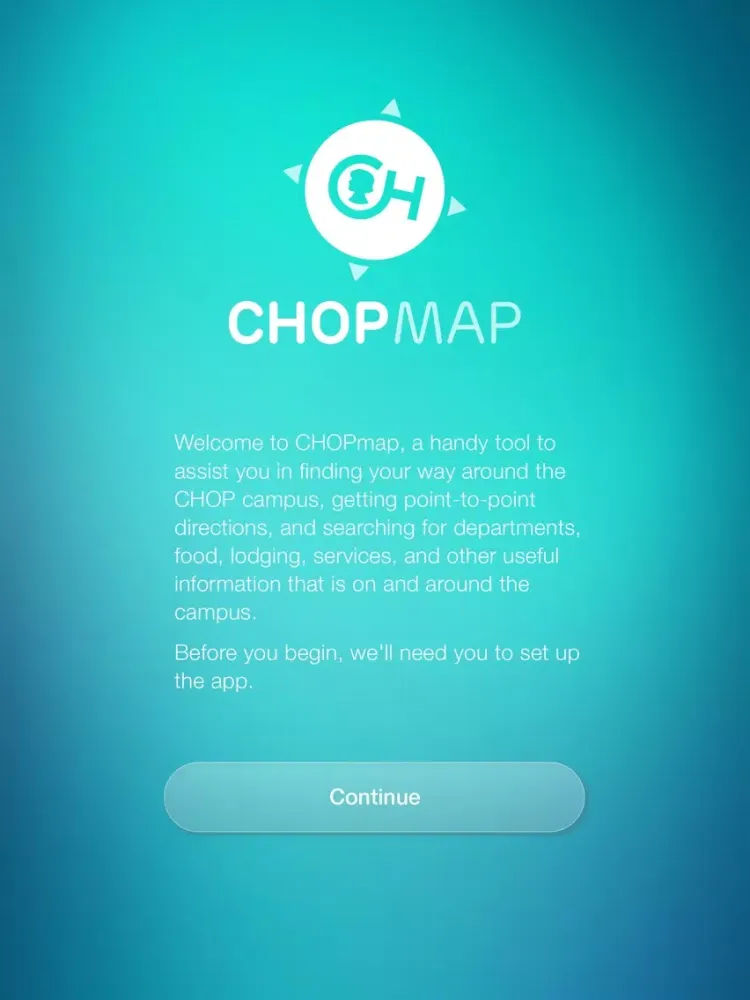 CHOPmap iPad  スクリーンショット