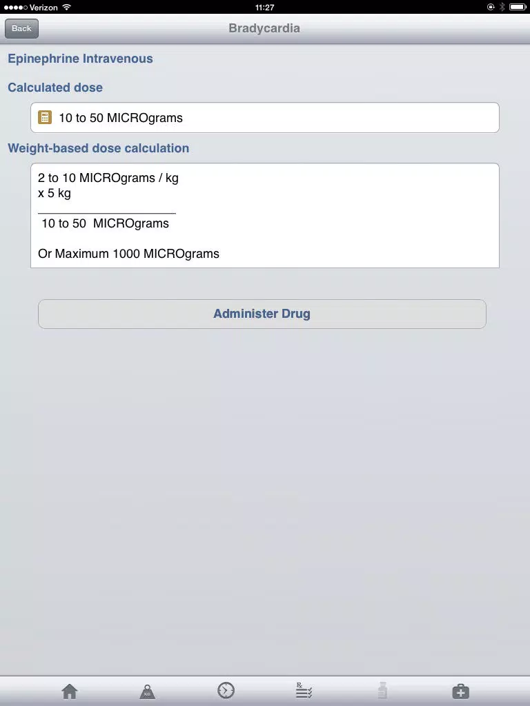 تصاویر Pediatric Critical Events Checklist iPad 