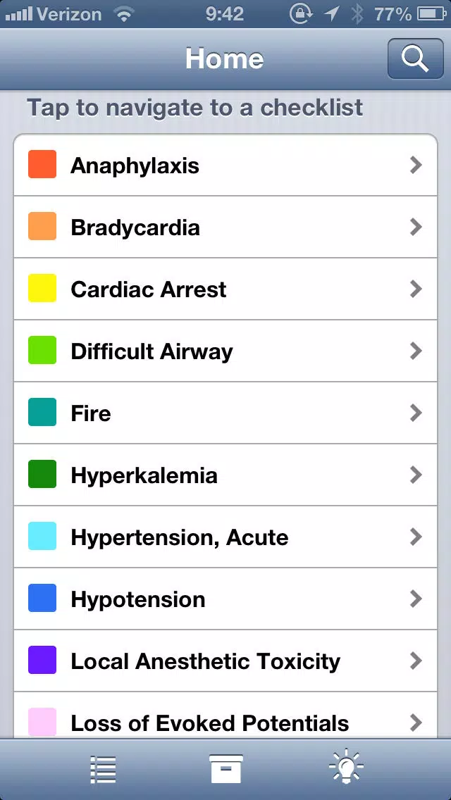 تصاویر Pediatric Critical Events Checklist
