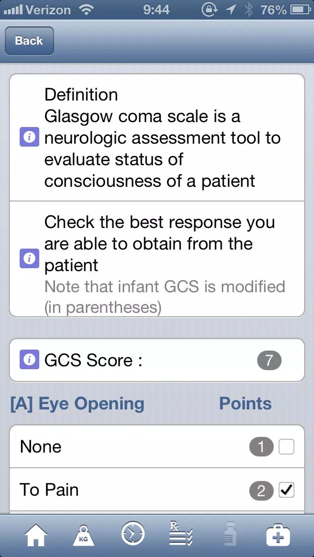 تصاویر Pediatric Critical Events Checklist