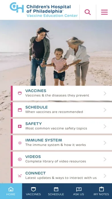 Vaccines on the Go Screenshots