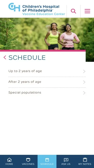 Vaccines on the Go Screenshots