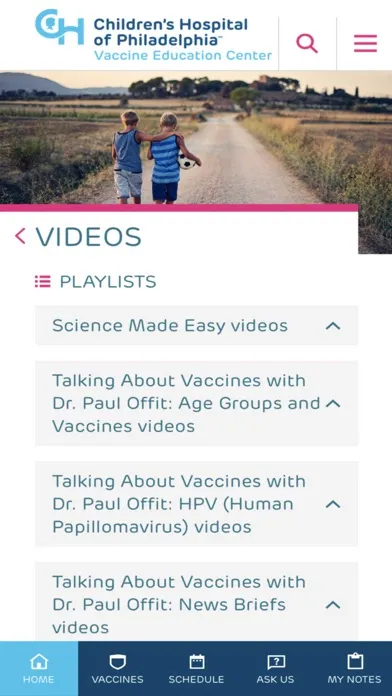 Vaccines on the Go Screenshots