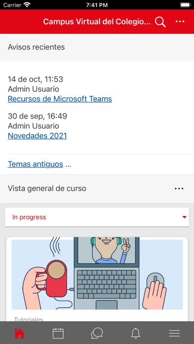 Campus Virtual Colegio Alemán应用截图