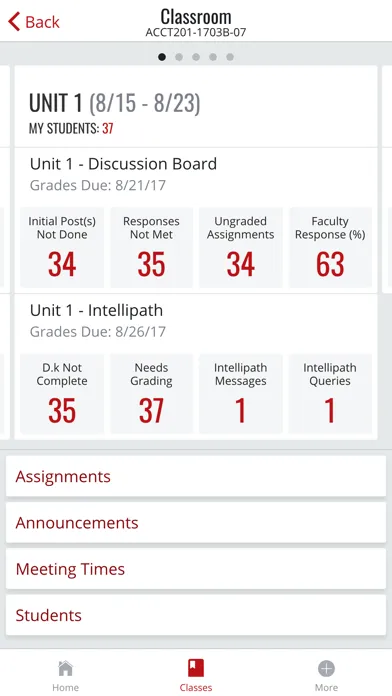 CTU Faculty 스크린샷