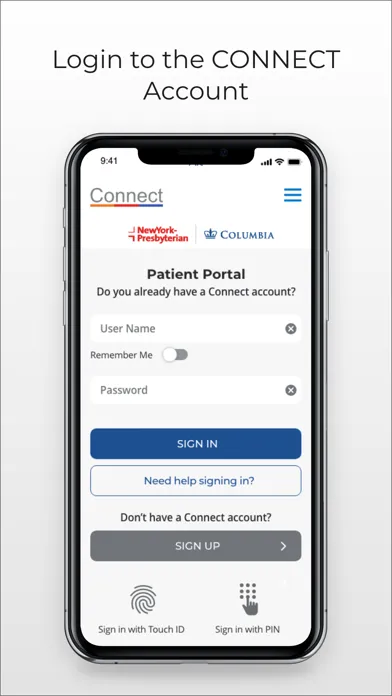 Columbia Connect App Ekran Görüntüleri