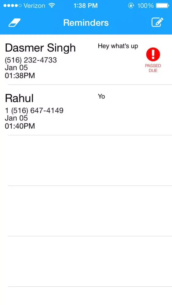 تصاویر RemindMe - Text Scheduler