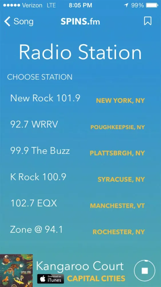 SPINS.fm - Radio Request 스크린샷