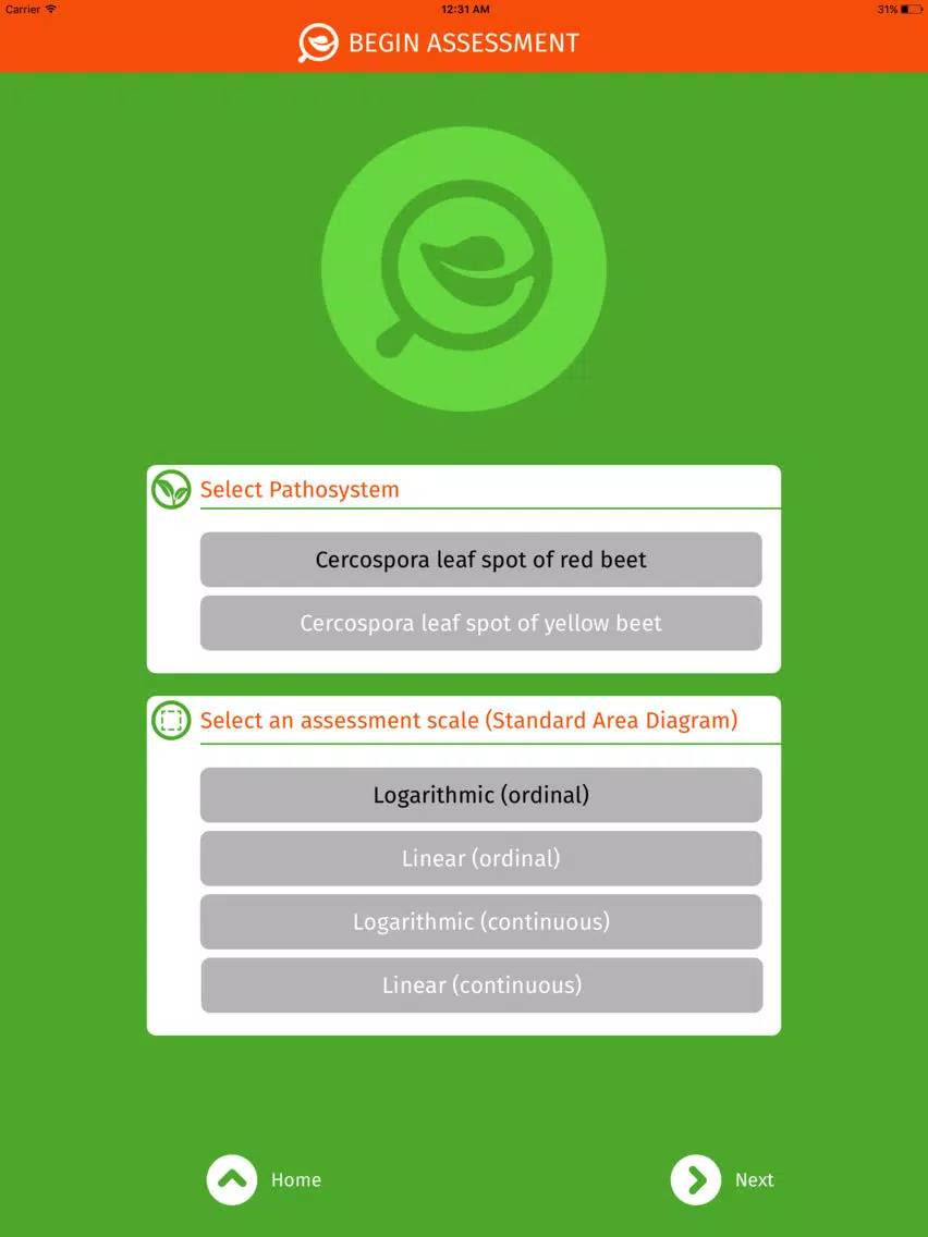 Estimate – disease severity iPad  سکرین شاٹس