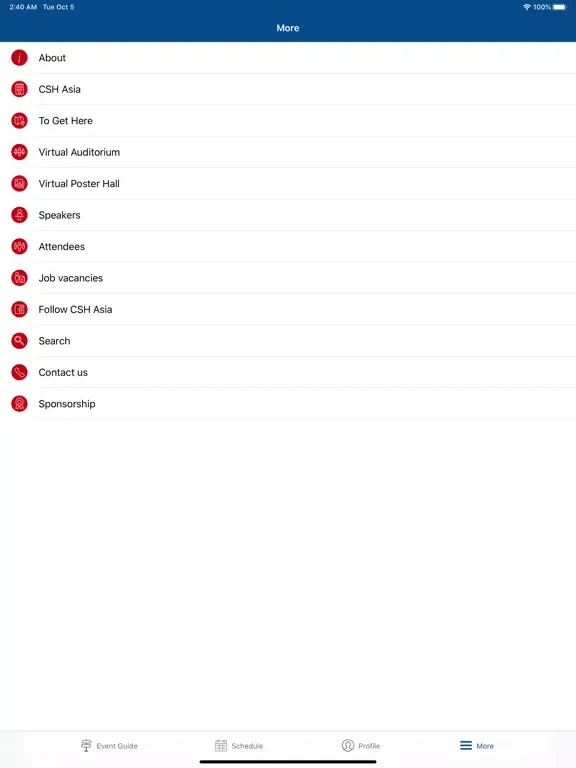 Capturas de tela do Cold Spring Harbor Asia iPad 
