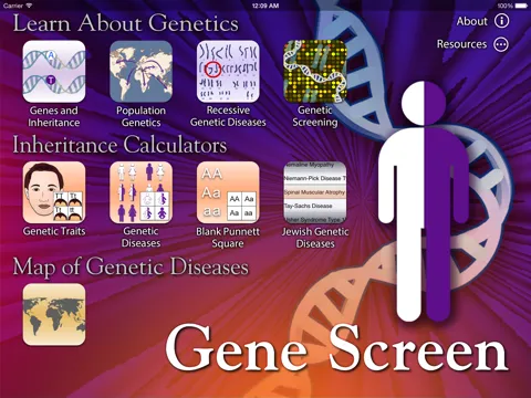 Captures d'écran de Gene Screen iPad 