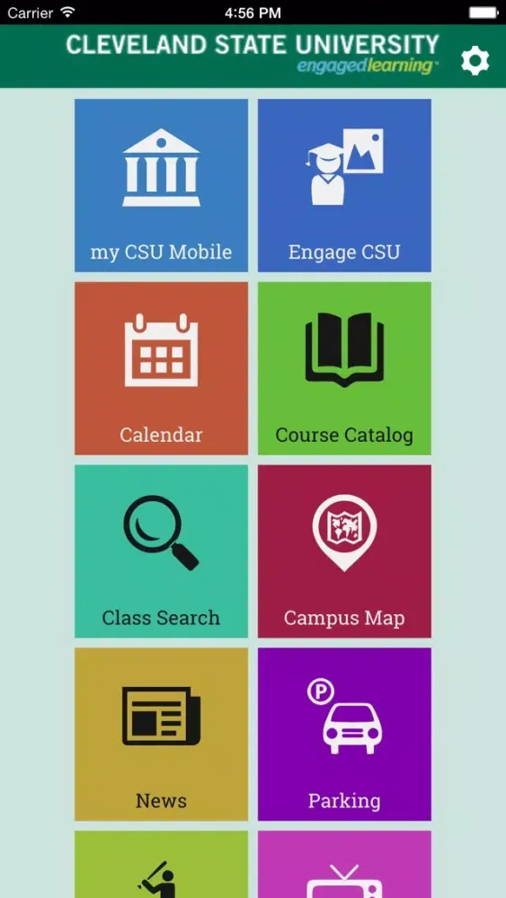 Zrzuty ekranu myCSU Mobile