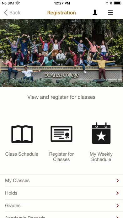 De Anza College स्क्रीनशॉट