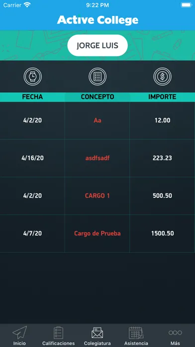 Capturas de pantalla de Active College
