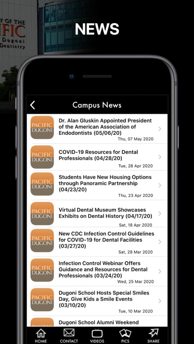 Capturas de pantalla de Dugoni - School of Dentistry